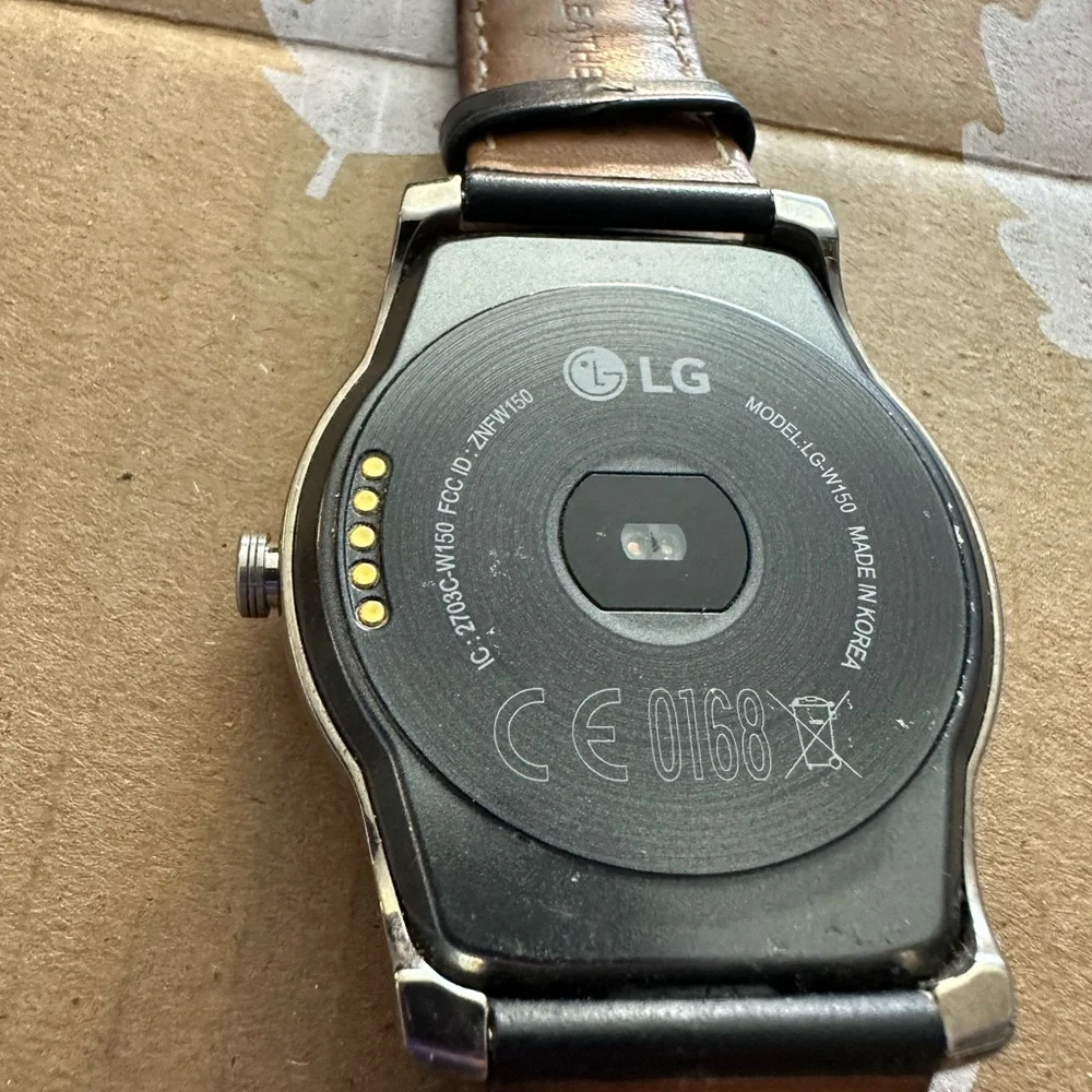 LG Silver/Black Smartwatch